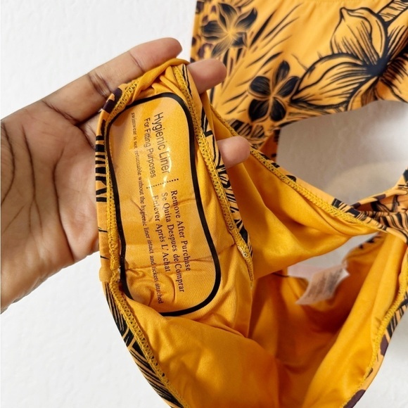 BCBGGeneration Floral One-Piece Swimsuit - Picture 6 of 6